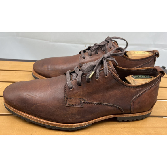 TIMBERLAND BOOT COMPANY BARDSTOWN PLAIN TOE OXFORD Shoes Chili Brown 12 M main image 10